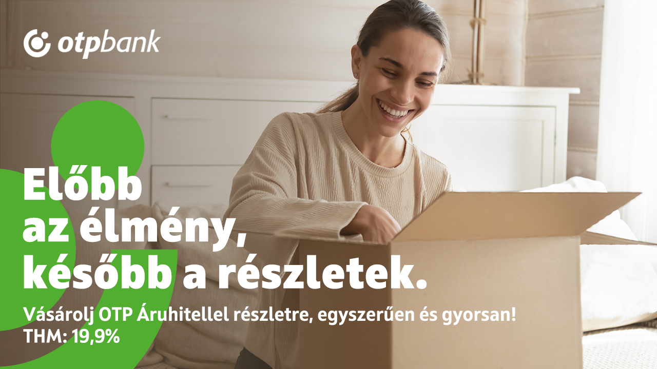 OTP Áruhitel tájékoztató banner