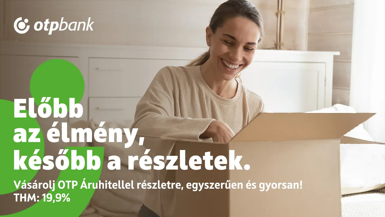 OTP Áruhitel tájékoztató banner